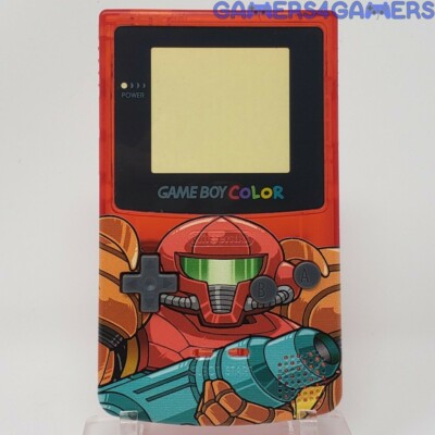 Metroid Samus Gameboy Color complete handheld custom housing
