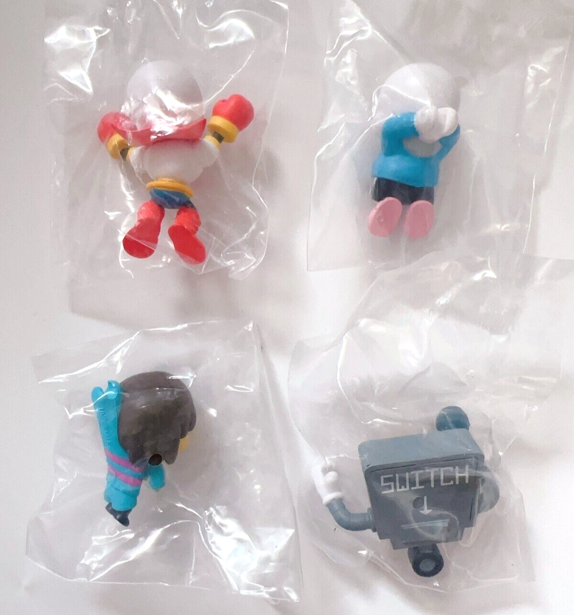 【UNDERTALE】フィギュア5体【セット】 UNDERTALE Hugcot Figure Complete set of 5 BANDAI Japan
