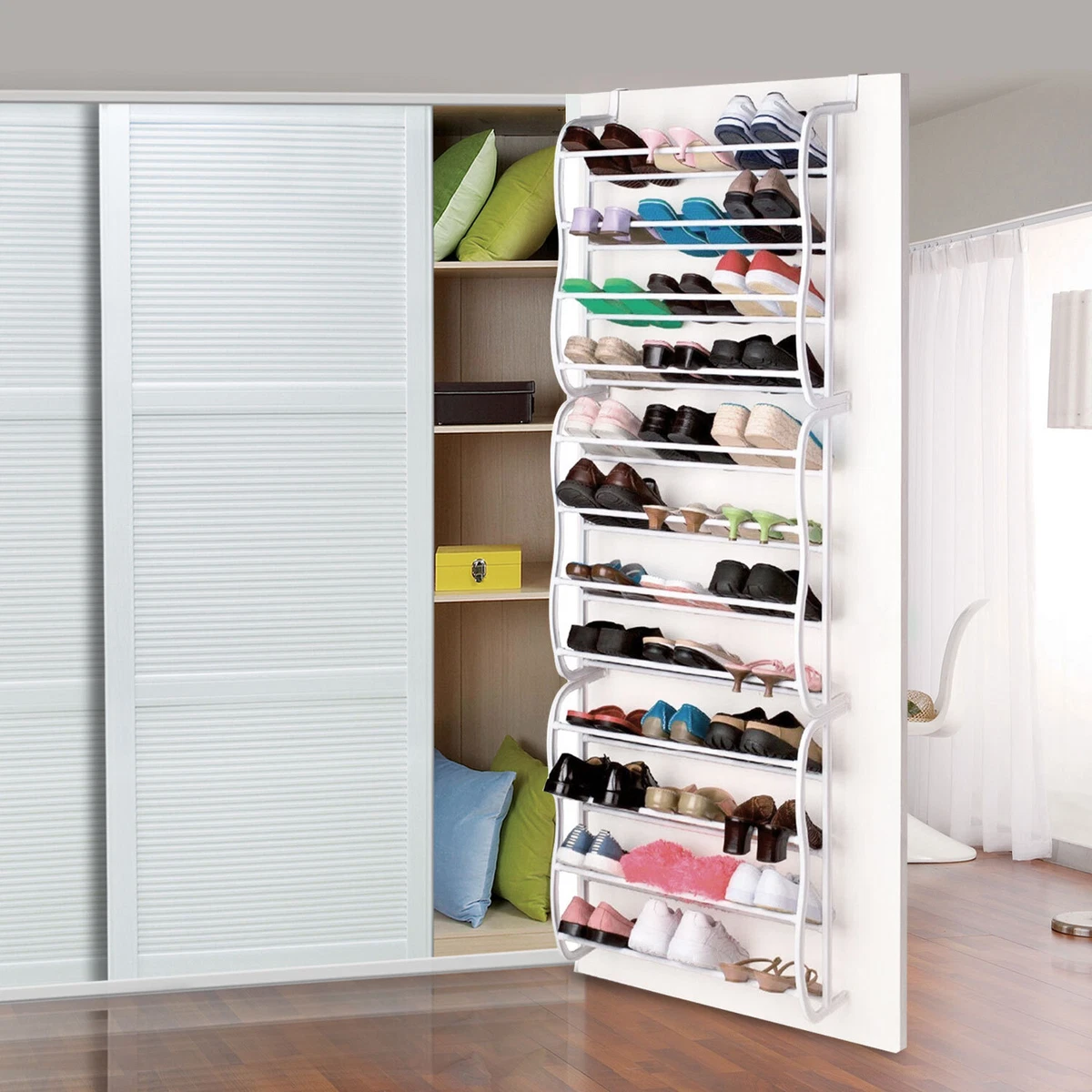 Hanging Shoe Storage, Closet Organization