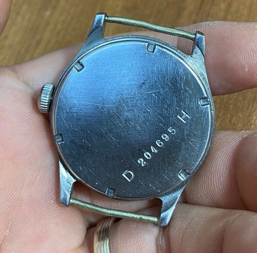 vintage Revue Sport DH Germany Military Army Watch Cal 59 Fixed Spring Bars - Picture 11 of 19