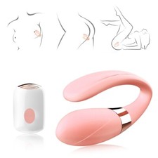 Wireless Remote Massager for Women Body Quiet Female Vibraters U-Shape Wand