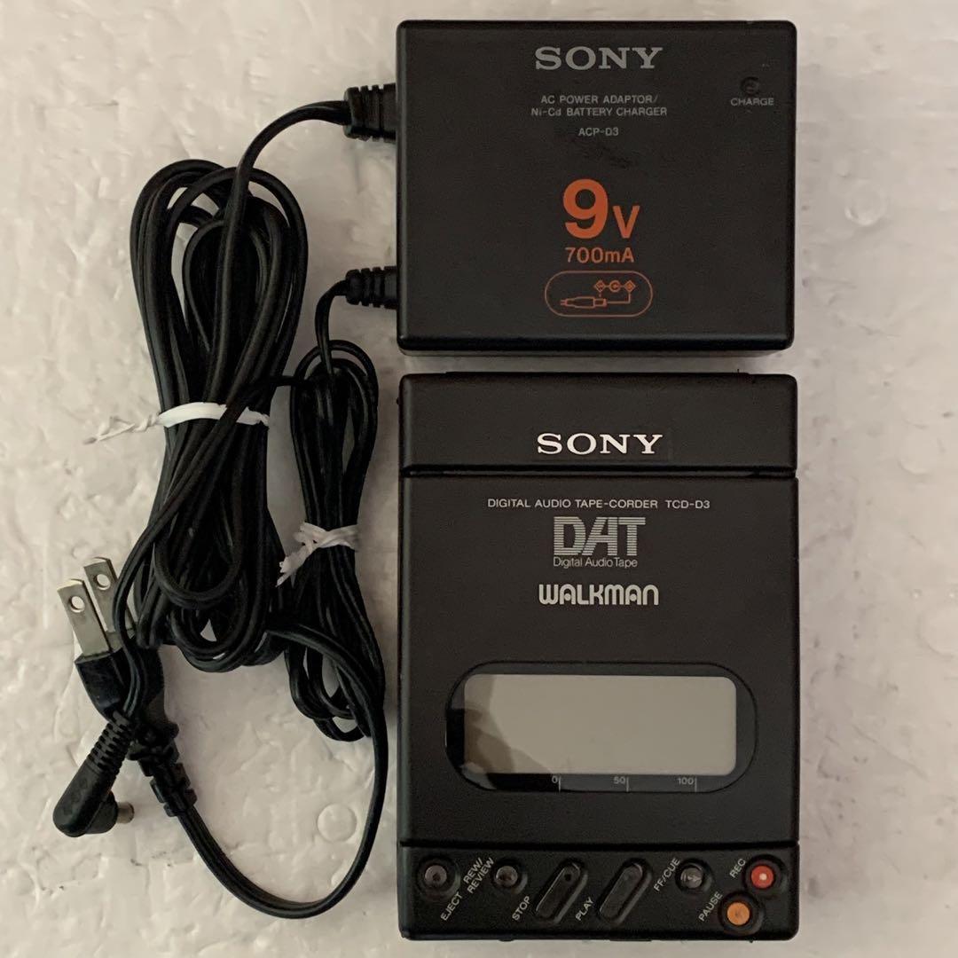 ジャンク ソニー SONY TCD-D3 DAT ウォークマン 壊れています