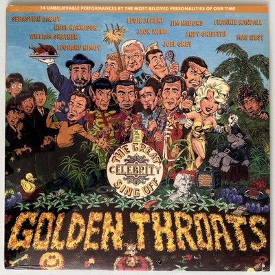 Various - Golden Throats - The Great Celebrity Sing-Off! - Rhino - Sealed Copy