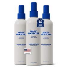Magic Molecule Skin Cleanser for All Types, Hypochlorous Acid Spray 8 oz 3 Pk