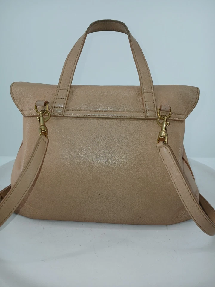 MANSUR GAVRIEL Cuero Tostado Suave Mantecoso Bolso de Mano Bolso Mochila A133 Foto 2 de 4