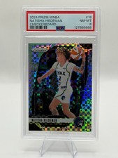2024 Panini Prizm WNBA Natisha Hiedeman Checkerboard SSP #18 PSA 8🔥