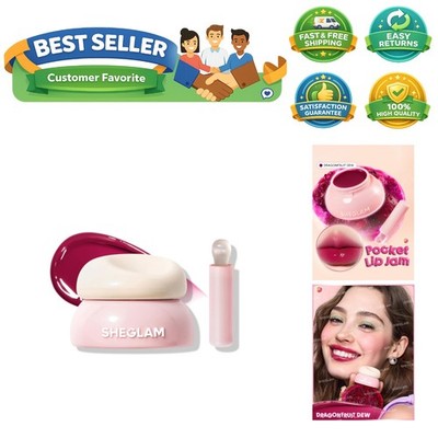 Ultra-Nourishing Dragonfruit Dew Lip Gloss - Hydration & Shine in a Pocket