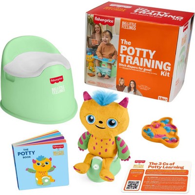 Fisher-Price Big Little Feelings Potty Training Kit: Set of Toys & Tips