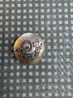 Lot of 3 Silver Round Metal Shank Buttons, South Western Native American Designs — photo 2