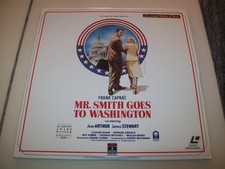MR. SMITH GOES TO WASHINGTON 2-Laserdisc LD VERY GOOD CONDITION JAMES STEWART