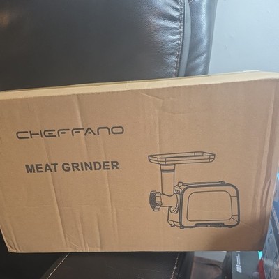 CHEFFANO Meat Grinder, 2600W Max Stainless Steel Meat Grinder Electric, ETL Appr