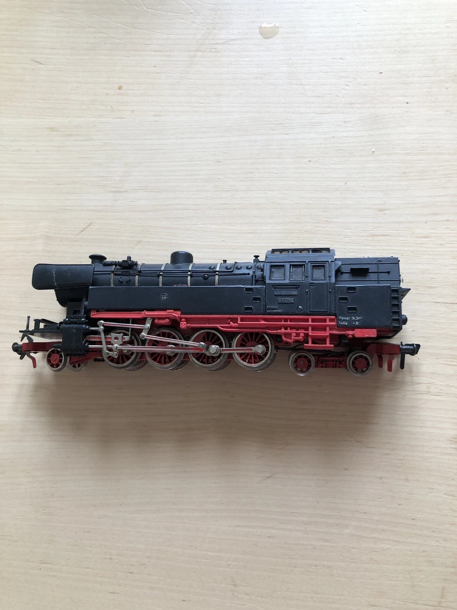 LOCOMOTIVE VAPEUR AVEC Tender Fleischmann DB BR 01 DM 55 fonctionnelle réf 1364 EUR 95,00 - FR