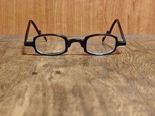 CADRE DE LUNETTES VINTAGE ANNE ET VALENTIN LAO ACÉTATE NOIR MADE IN FRANCE #950