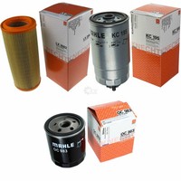Mahle / Knecht Kraftstofffilter KC 195 Luftfilter LX 2682 ÖLfilter OC 983