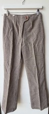 VINTAGE NEW 1960's Gray Tweed Acrylic Trousers