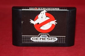 Ghostbusters (Sega Genesis, 1990) Authentic Game Cartridge, CIB Complete