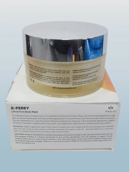 MAELYS B-PERKY LIFT Y MÁSCARA FIRME PARA SENOS 3,38 OZ EN CAJA Foto 2 de 2