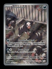 Houndour Illustration Rare Holo SV03: Obsidian Flames 204/197 NM on eBay