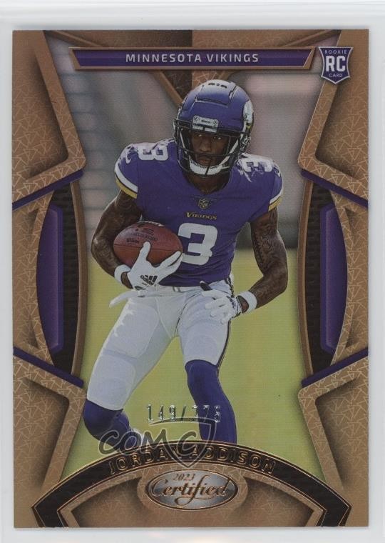 2023 Certified Rookies Mirror Bronze 149/275 Jordan Addison #131 15fy