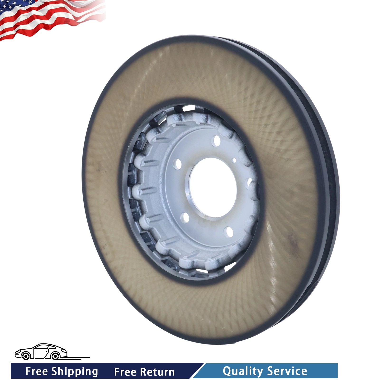 Bentley Bentayga Speed 2016-2023 Front Right Brake discs 2 pcs