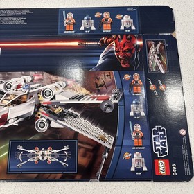 Lego Star Wars 9493 X-wing Starfighter Empty Box