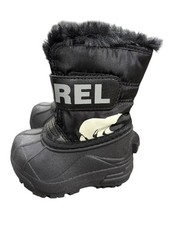 Sorel, Toddler, Snow, Commander Boot, Black