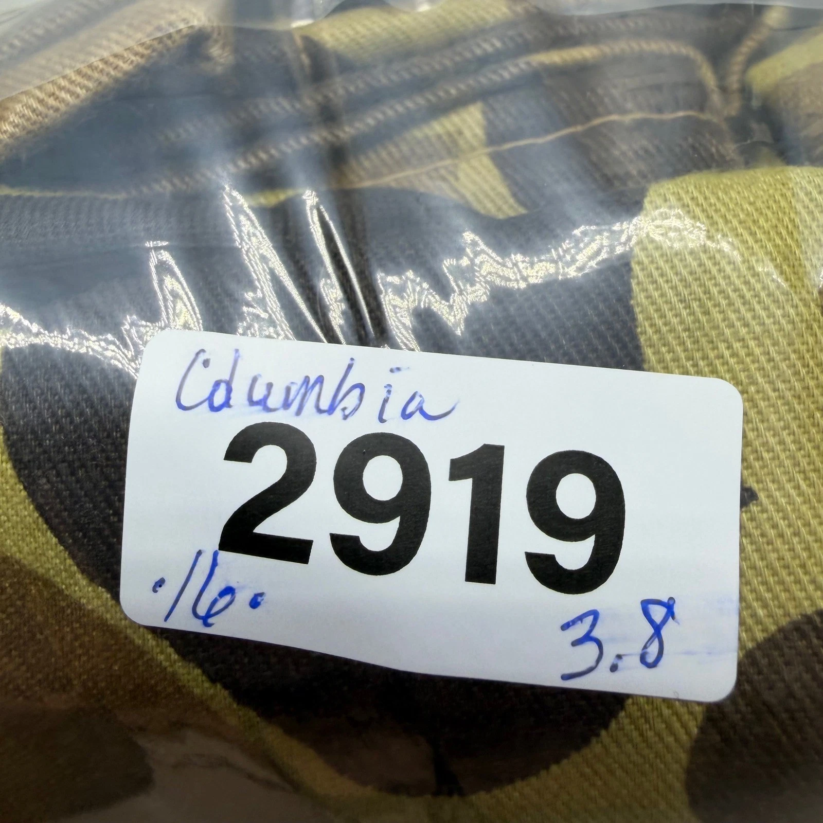 Columbia Mens Gore-Tex Duck Hunter Camo Parka L Brown Vintage Hunting Jacket USA - product detail image 16