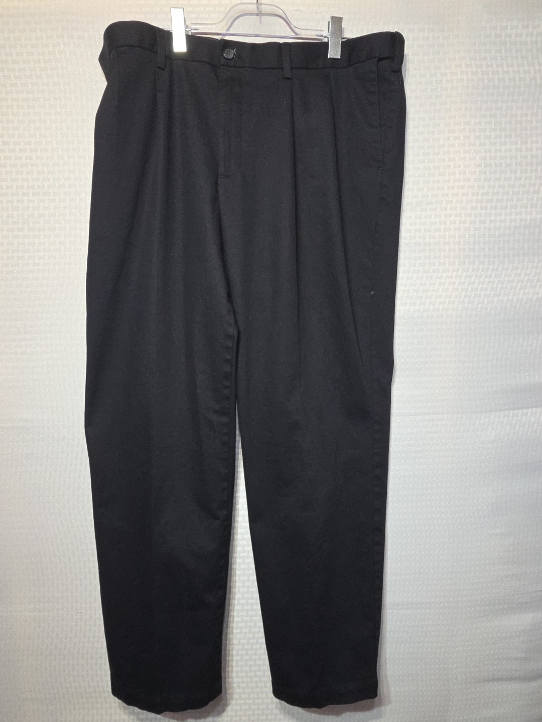 Dockers Classic Flex Comfort Mens 42/36 Wirinkle Free Black  New Big & Tall