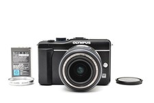 Olympus PEN Lite E-PL1s 14-42mm Digital Camera Black Used JP