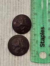 WWI Austrian Army Officer Infantry & Artillery Uniform Button Set L@@K!!!