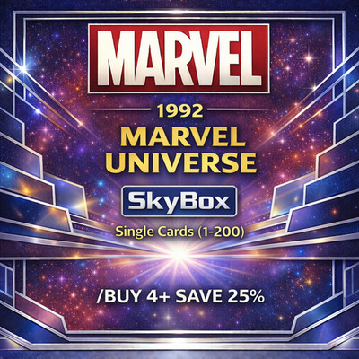 1992 MARVEL UNIVERSE SKYBOX SINGLES [YOU PICK - BUY 4+ SAVE 25%]