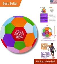 The House Ball - The Soft and Safe Indoor Soccer Ball Size 4 Created for Ins...
