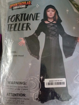 Fortune Teller Costume Girls XL 12-14 Years Spooktacular Creations Halloween 