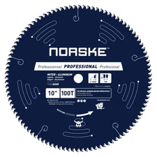 Tools NCSBP257 10 inch 100T Triple Chip Mitre Aluminum Saw Blade for Non-Ferr...