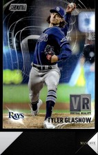 2021 Stadium Club #VR-19 Tyler Glasnow Virtual Reality Tampa Bay Rays