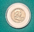 Silver 90% 1949 S Franklin Half Dollar Coin