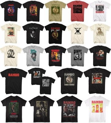 Pre-Sell Rambo Movie Licensed T-Shirt #2
