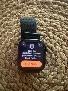 Apple Watch Series 10 42mm Aluminum Case, Jet Black, Unlocked 