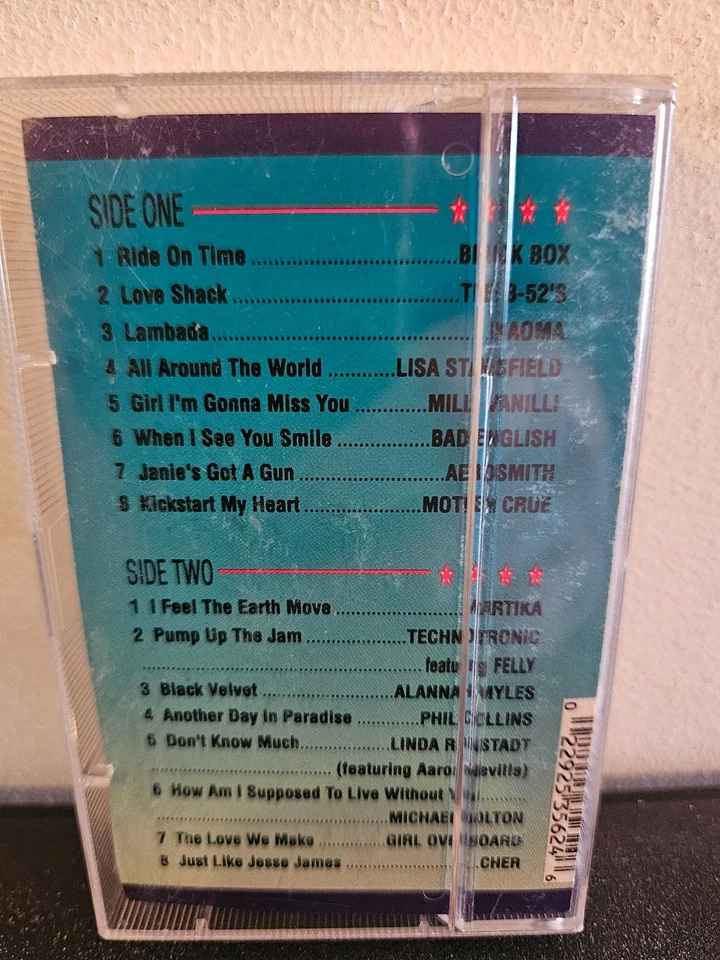 LET'S DO IT 2 Various Artists 1990 CASSETTE TAPE POP ROCK BAD ENGLISH AEROSMITH - Image 4 of 4