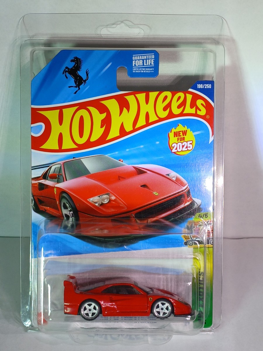 Hot Wheels FERRARI F40 メタリックレッド Hot Wheels Ferrari F40 Competizione HW Exotics #198/250 4/5