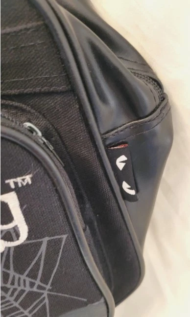 Vintage 2004 Emily The Strange Purse Hand Bag Goth Black Cat Comic Cosmic Debris - Image 3 of 4