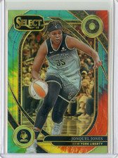 2025 Panini Select WNBA JONQUEL JONES #207 Courtside SP TIE-DYE PRIZM #1/25