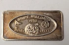 1973 Happy Halloween Vintage Silver Bar 1 oz .999 Silver - A758