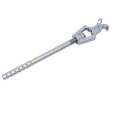 Reed HWB Forged Steel Hydrant Wrench, 1-1/4" Square, 1-3/4"Pentagon, 20" Length
