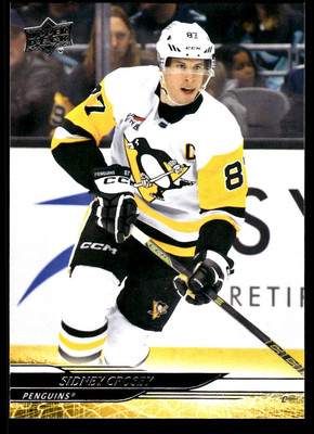 2024-25 Upper Deck #380 Sidney Crosby Pittsburgh Penguins Hockey