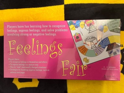 Feelings Fair Board Game, Recognize Express, Franklin Learning Systems 2000, New