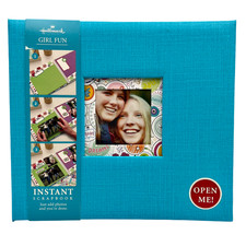 Hallmark "Girl Fun" Instant Scrapbook Album 20 Designed  Embellished Pages New
