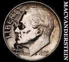 1955 Silver Roosevelt Dime - Scarce  Better Date  No Reserve  #J7958