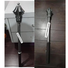 Medieval Solid Steel Mace Flail – Authentic Battle Weapon for LARP & Halloween