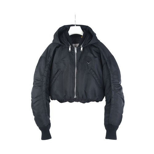 Moncler Willow Smith Malek Hooded Short Down Jacket 0 Size 36631Y 152109607 [P]